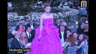 Oscar de la Renta | Desfile Gala Moda Nextel 2013 (Parte 5 de 5) | www.ModaenlaCiudad.com