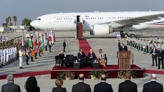 PM Netanyahu's Remarks at Official Welcoming Ceremony for French President Francois Hollande