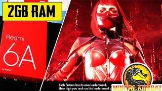 Mortal Kombat X GAME TEST on Xiaomi Redmi 6A