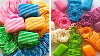1 HOUR MOST SATISFYING SOAP CUTTING VIDEO | Soap Cubes and Soap Carving ASMR Compilation 2019