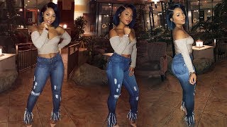 Jeans for Girls With A Small Booty | Monotiques jeans try on haul PART 2
