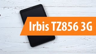Распаковка планшета Irbis TZ856 3G / Unboxing Irbis TZ856 3G