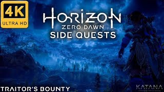Horizon Zero Dawn Side Quest Walkthrough | Very Hard No Damage | Traitor’s Bounty