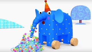 Деревяшки - сборник серий 5 - развивающие мультфильмы для самых маленьких  0-4