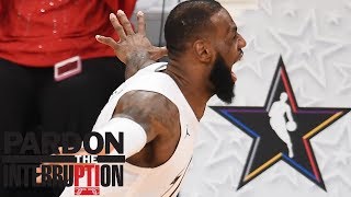 The fourth quarter of the NBA All-Star Game 'was good basketball' | Pardon the Interruption | ESPN