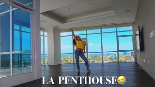 MY NEW EMPTY APARTMENT TOUR! LA PENTHOUSE!! | jasmeannnn