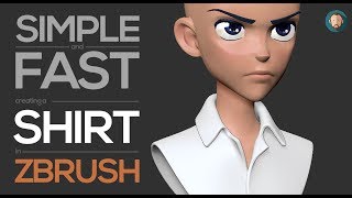 Simple and Fast - Creating a shirt in ZBrush
