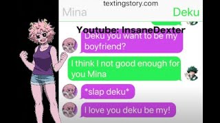 Mina FLIRTS With Deku!