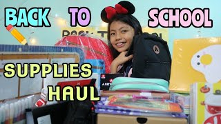 BACK TO SCHOOL SUPPLIES HAUL 2018 | KEMBALI KE PERSEDIAAN SEKOLAH
