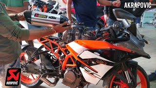 Trying Akrapovic and 6 Other Exhausts on the KTM RC390 2018