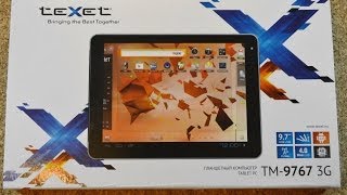 Обзор teXet X-pad STYLE 10 3G (TM-9767) с Android 4.4 KitKat
