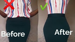 Secret To keeping your blouse/top Tucked In all day/How I keep My blouse Tucked