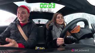 EDWARD BIL  ⁄ ЭДВАРД БИЛ ПРАНКИ  ⁄ МИХАЛИНА ПОКАЗАЛА СИСЬКИ  ⁄ ЭКСТРИМ НА ЯГУАРЕ