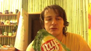 Чипсы Lays зеленый лук ☕ вкусный обзор еды