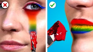 Creative Painting Tricks and Hacks ! 15 Cool and Funny DIY Art Ideas by Crafty Panda
