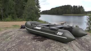 Надувная лодка Альтаир Joker 320, обзор и тест-драйв