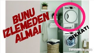 BUNU İZLEMEDEN KURUTMALI ÇAMAŞIR MAKİNESİ ALMA!!! (Acı Tecrübelerim)