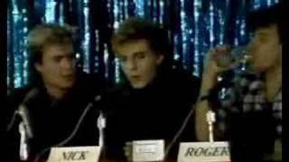 Duran Duran - 1984 Press Conference - (Part 1)