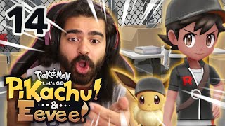 WELCOME TO TEAM ROCKET. | Pokemon Let's Go Pikachu & Eevee Playthrough w/ TheHeatedMo - 14