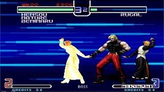 KOF 2002 - Super Golden Mature Vs Rugal BOSS