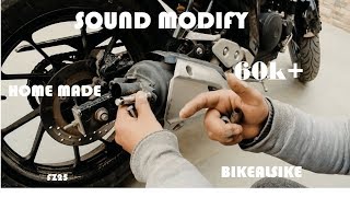 FZ25 sound modify || Home Made || ft.bikealsike