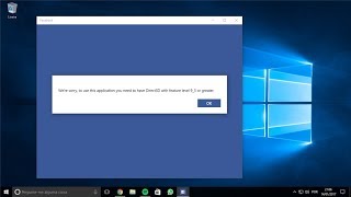 How Fix Errar Solved Problem Facebook Start Direct3D feature level 9_1 Or greater