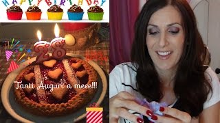 I regali che ho ricevuto per il compleanno...
