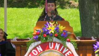 Senior Class Address:  Commencement 2009