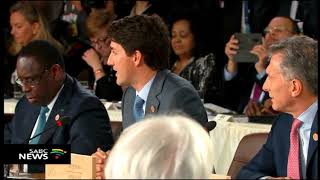 Canada's Prime Minister Trudeau welcomes G7 Summit delegates