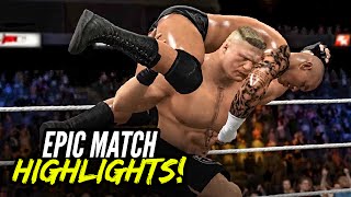 Brock Lesnar vs. Randy Orton | EMH Series!