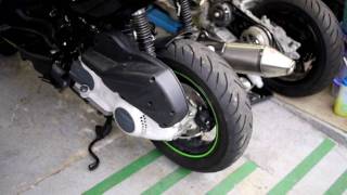 ENGINE SWAP　gilera runner ST200＋Malaguti phantommax