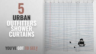 Top 10 Urban Outfitters Shower Curtains [2018]: Notepad sharks urban outfitters shower curtain funny
