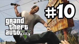 Grand Theft Auto 5 Part 10 Walkthrough Gameplay - Trevor - GTA V Lets Play Playthrough