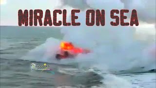 Miracle on sea  ||  Big Island lava flow