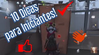 Identity V- 10 Dicas para Iniciantes.