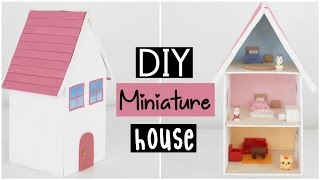 DIY Miniature Dollhouse - Cute Miniature House For Dolls