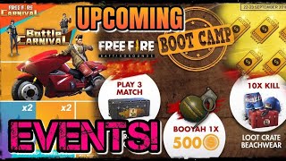 FREEFIRE BG UPCOMING EVENTS! NEW GAME MOD & VEHICLE IS COMING IN BATTLE CARNIVAL FOR US?? CHECK OUT!