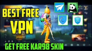 Pubg Mobile Best Free VPN !  Get Free Kar98 skin and outfit | New VPN Trick