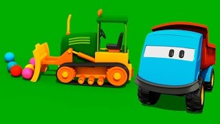 Мультик конструктор Грузовичок Лева и Бульдозер, развивающие мультики