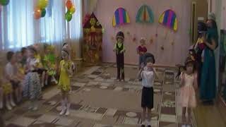 танец грибочков в исполнении детей средней группы