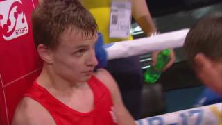 Бокс. Чемпионат Европы-2017. Харьков. 52 кг 1/8. Дм Замотаев, Украина – Даниил Платоновский, Молдова