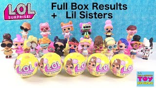 LOL Surprise Confetti Pop Doll Full Case Unboxing #6 Toy Review | PSToyReviews