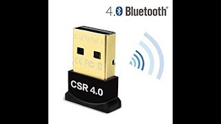 unboxing bluetooth csr 4.0 dongle and how to install it