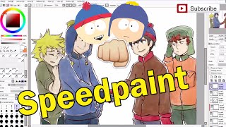 Craig v Stan |South Park |Speedpaint