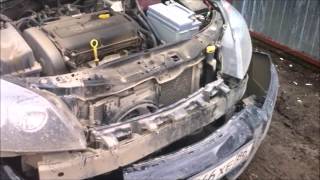 Замена креплений переднего бампера Opel Astra H