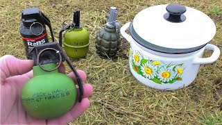 ✅ МОЩНАЯ ПЕТАРДА + КАСТРЮЛЯ ? НОВЫЙ ТОП 10 ПЕТАРД ПОД КАСТРЮЛЕЙ ? ПОДЛЕТИТ ЛИ КАСТРЮЛЯ?