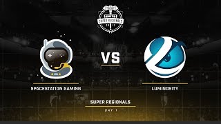 Smite Super Regionals 2017 NA Semifinals Luminosity vs Spacestation Game 3
