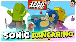 LEGO SONIC - SONIC DANÇARINO E BAGUNCINHA EM LEGO HORA DE AVENTURA