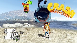 GTA 5 CRASH BANDİCOOT VE AKUAKU MODU