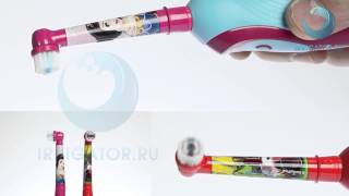 Электрическая зубная щетка Braun Oral-B "Stages Power 5+" на батарейке